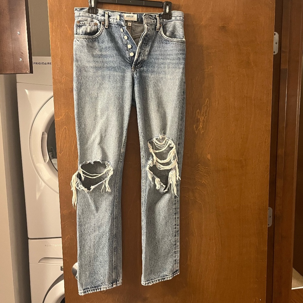 AGOLDE Lana Straight Jeans Size 26